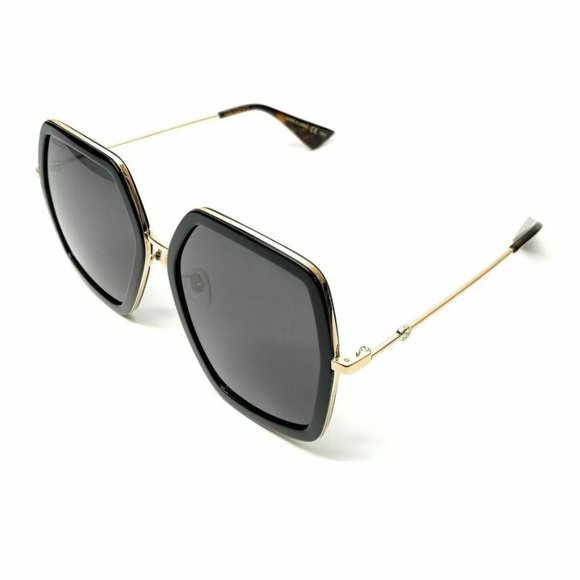 Gucci Women's Black Gold Authentic Sunglasses!
